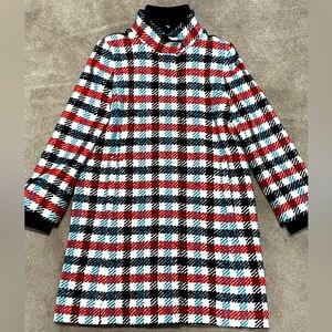 Banana Republic Plaid coat, Women’s size Petite Small